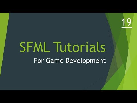 SFML C Tutorial 12 PART 1 4 | 2D Space shooter game using Sprites Textures and UI with Text