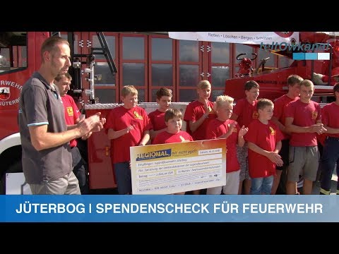 JÜTERBOG | SPENDENSCHECK FÜR FEUERWEHR