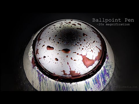 Zooming Into a Ballpoint Pen