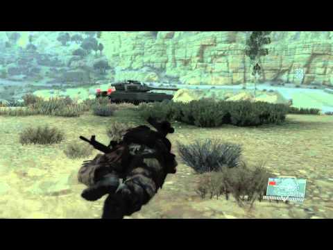 METAL GEAR SOLID V  THE PHANTOM PAIN Stealing a tank
