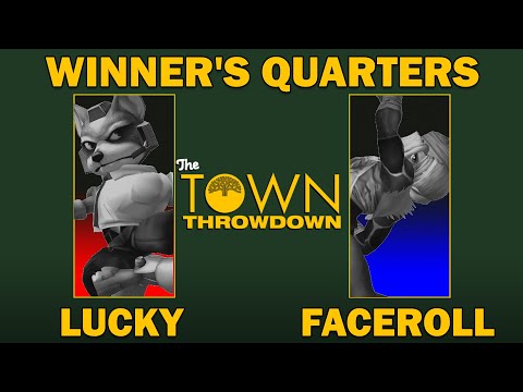 Lucky (Fox) vs Faceroll (Sheik) | Winner's Quarters | The Town Throwdown