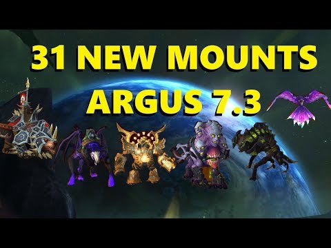 31 NEW MOUNTS IN ARGUS 7.3 & WHAT WE KNOW ABOUT THEM