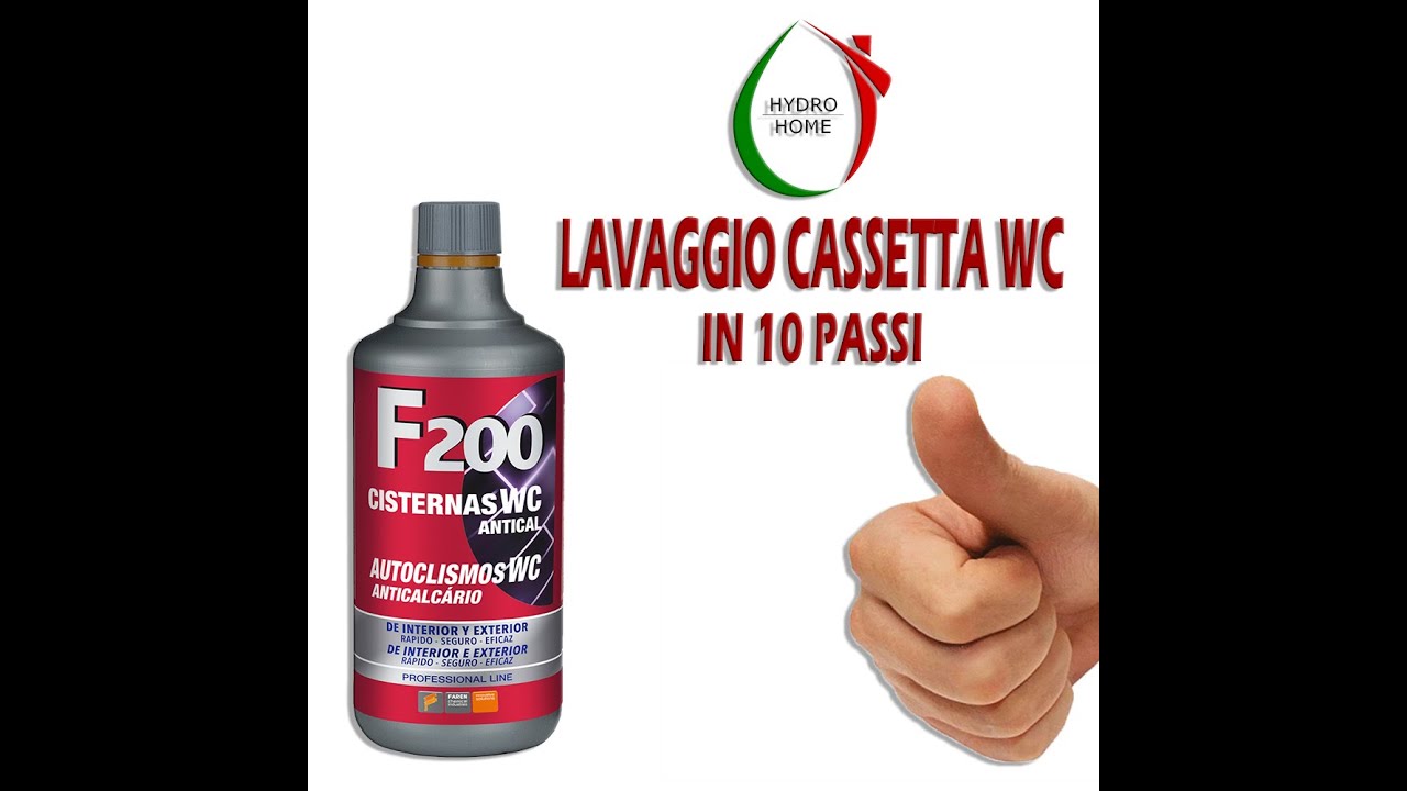 Come fare il lavaggio della cassetta Wc in 10 passi