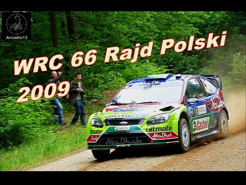 [RAJDOWE ARCHIWUM]  WRC - 66 Rajd Polski 2009 / 66 Rally Poland 2009...