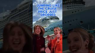 So worth it! #viralyoutubeshorts #viralshort #cruise #royalcaribbean #vacation #memes #travelagent