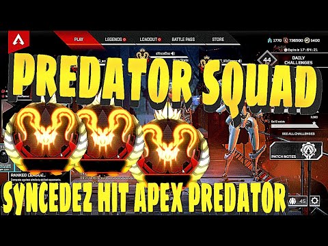 SynceDez Hits Predator Rank Apex Legends Season 4