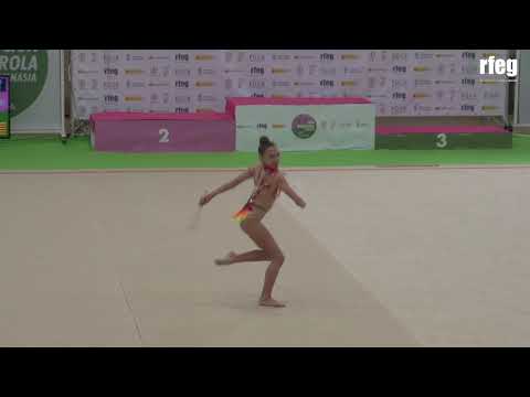 Teresa Gorospe (Es Vinyet, BAL) mazas, final Liga de Clubes Iberdrola GR Almussafes 2019