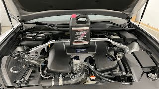 How to change the coolant in your Lexus F car!
