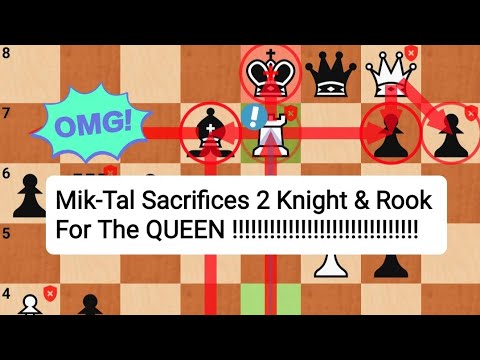 "The Magician" Mikhail Tal Sacrifice 2 Knight & Rook For the QUEEN !! !! A. Peteris in Latvian 🏆🏆