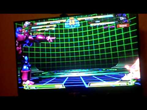 Marvel vs Capcom 3 - Sentinel Rage Quitting at its worst.