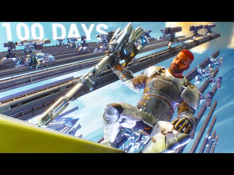 I Built And Survived In The Sky For 100 Days, Here's What Happened.......
