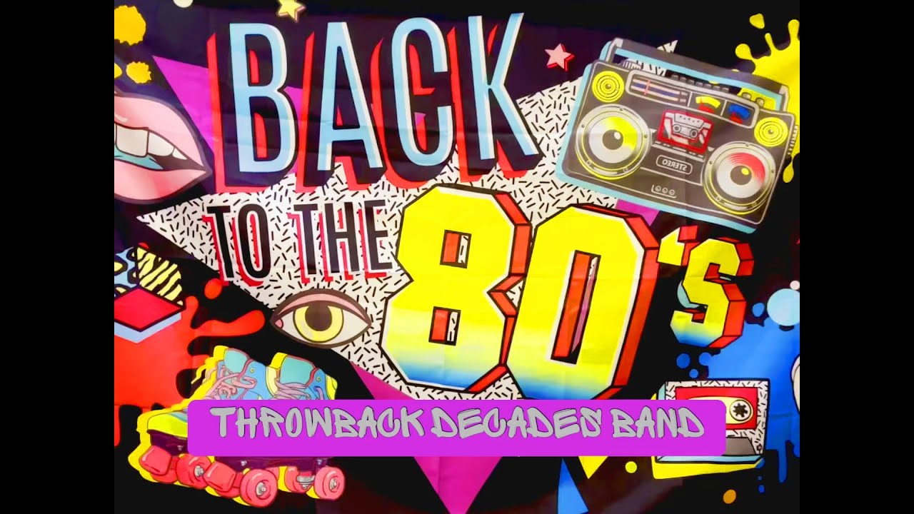 Promotional video thumbnail 3 for Throwback Decades Band