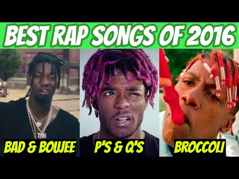 Best Rap Songs of 2016! (10 Year Anniversary)