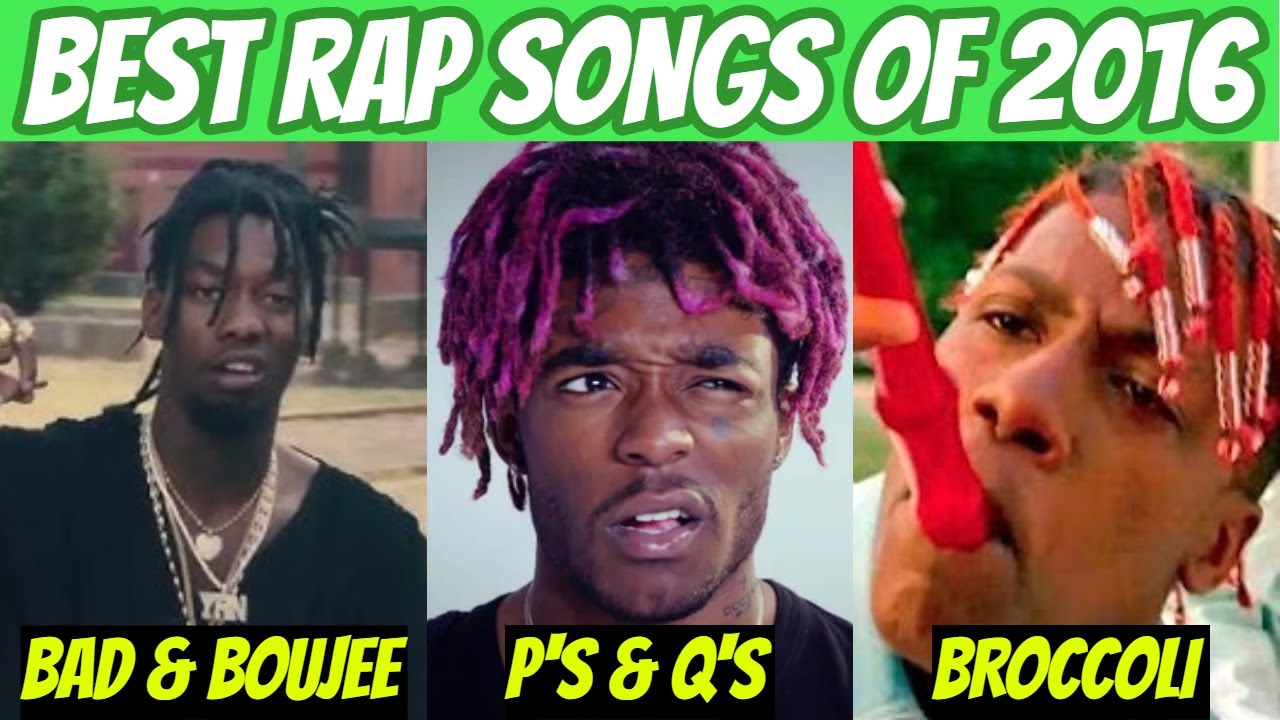 Best Rap Songs of 2016! (10 Year Anniversary)