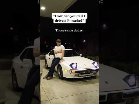 Thumbnail for How can you tell I drive a Porsche? 🥸 #fyp #foryoupage #porsche #944 by Porsche