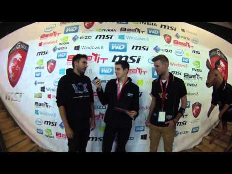 MSI Beat it! 2013 Grand Finals - Interview VOX EMINOR