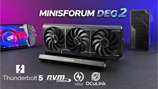Download lagu The eGPU we’ve been waiting for! Minisforum DEG2 Hands On First Look! mp3