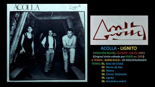 Acolla- Lignito Mini LP (Estudios Kikos ZARAGOZA 1992) - Edición  CD PS/ CP 2003 6 temas audio D.D.D