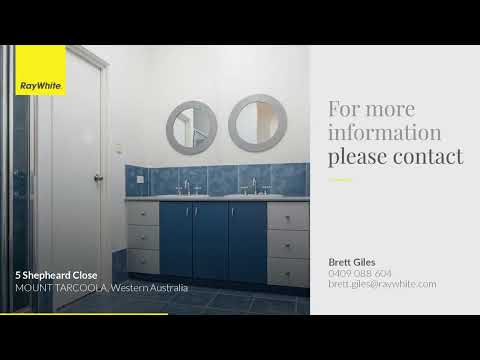 5 Shepheard Close, Mount Tarcoola, WA 6530, 4 ਕਮਰੇ, 2 ਬਾਥਰੂਮ, House