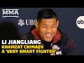 Li Jiangliang: Khamzat Chimaev a ‘Very Smart Fighter’ | UFC Long Island | MMA Fighting