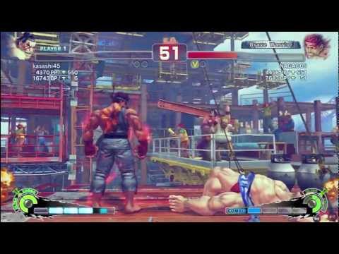 Kasashi45 ( Honda ) Vs NAGAO09 ( Evil Ryu )