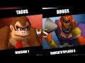 SnS5 SSB64 Tacos Donkey Kong Vs Dboss Captain Falcon Super Smash Bros Division 1 Pools