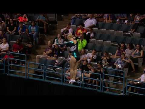 Nicole Ahsinger - Trampoline Routine 1 - 2017 USA Gymnastics Championships