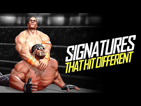 100+ Signature Moves That "Hit Different" In WWE All Stars