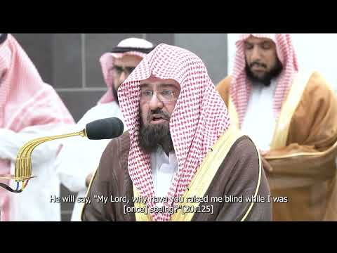 Surah Taha(111-135) | Sheikh Abdul Rahman Al Sudais | English translation  #quran #recitation