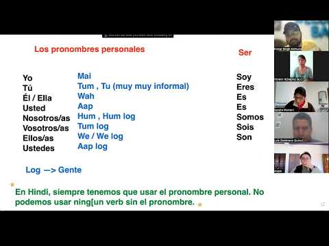 ¿Cómo formar frases en Hindi? Lección 2