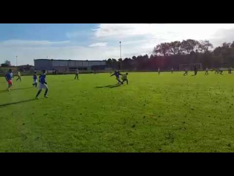 Lina at a match IJVV Stormvogels Jo-11