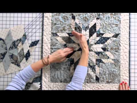 How to Sew an Intermediate Eight-Point Star Quilt Block by Edyta Sitar -- Fat Quarter Shop