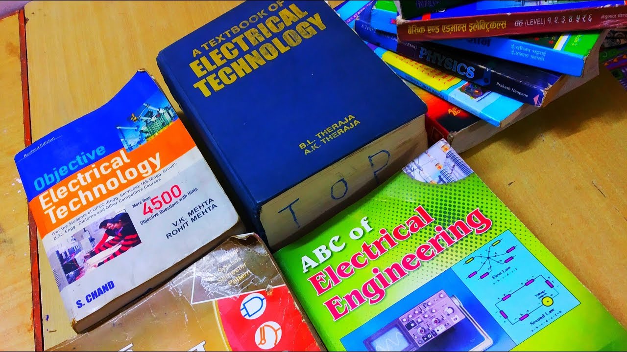 Watch video Best Electrical Engineering Books | Electrical Engineering Best Books | in hindi | electronics books Now Best Electrical Engineering Books | Electrical Engineering Best Books | in hindi | electronics books