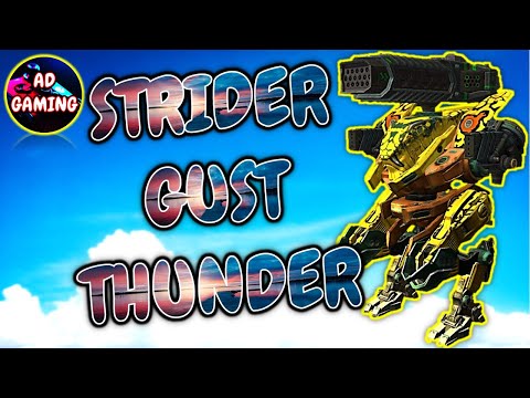 STRIDER THUNDER GUST EFFECTIVE BUILD - Cheap And Effective #2 - War Robots MK2 WR