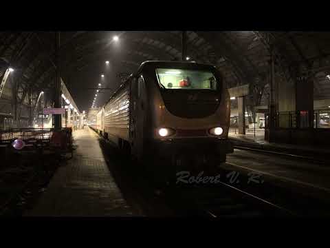 InterCity Notte 1963 departing Milano Centrale