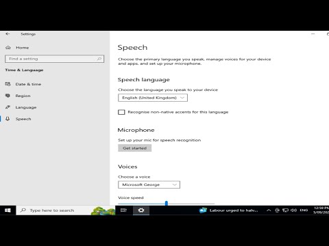 How To Add and Remove Speech Voices in Windows 11