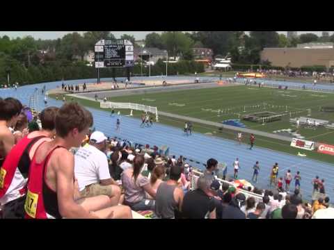 2012-05-25 IHSA 3A Boys 4X800m relay State Prelims heat 1