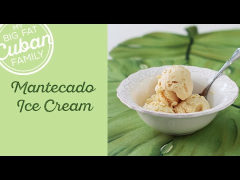 Mantecado Ice Cream - My Big Fat Cuban Family