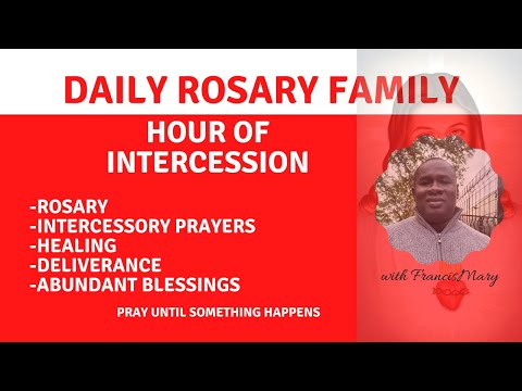Easter Monday Rosary - Joyful Mysteries & Intercessory Prayer - 10th April 2023