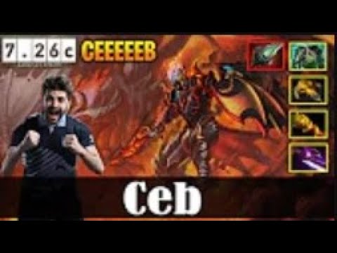 Offlane! ГАЙД на DRAGON KNIGHT от 10K MMR игрока - OG.Ceb, ПАТЧ 7.26c