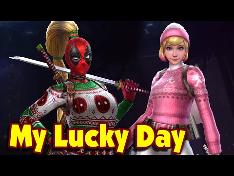 Lucky Day - Groot & White Fox Uniform Expectation - MARVEL Future Fight