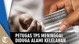 Petugas TPS Meninggal Dunia seusai Antarkan Hasil Penghitungan Suara ke Kelurahan