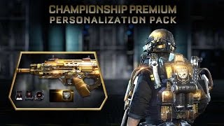Call of Duty: Advanced Warfare- Championship Premium Personalization Pack Review!