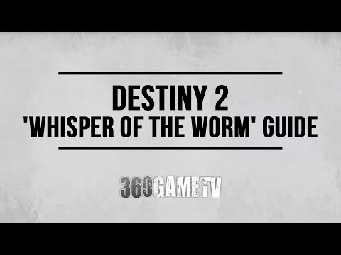 Destiny 2 How to get Whisper of the Worm Guide (Black Hammer / Black Spindle) with shortcuts!