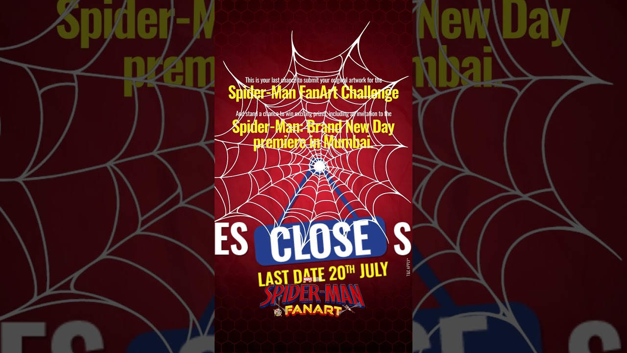 Miniature de la vidéo The countdown is on. 🕷️ Hundreds of artists have already shared their artwork! du film Spider-Man: Brand New Day