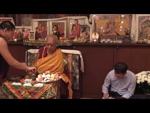 20191023 1900  LZR GTL - Guru Puja. How to make correct prayers. Importance of tong-len, bodhichitta