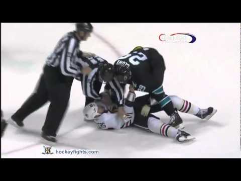 Jamal Mayers vs Ryane Clowe February 10th 2012