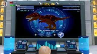Creating Custom Dinosaurs Gameplay - LEGO Jurassic World
