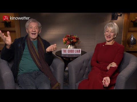 Ian McKellen & Helen Mirren THE GOOD LIAR Interview