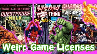 The Questprobe Trilogy | ZX Spectrum | Weird Games Licenses